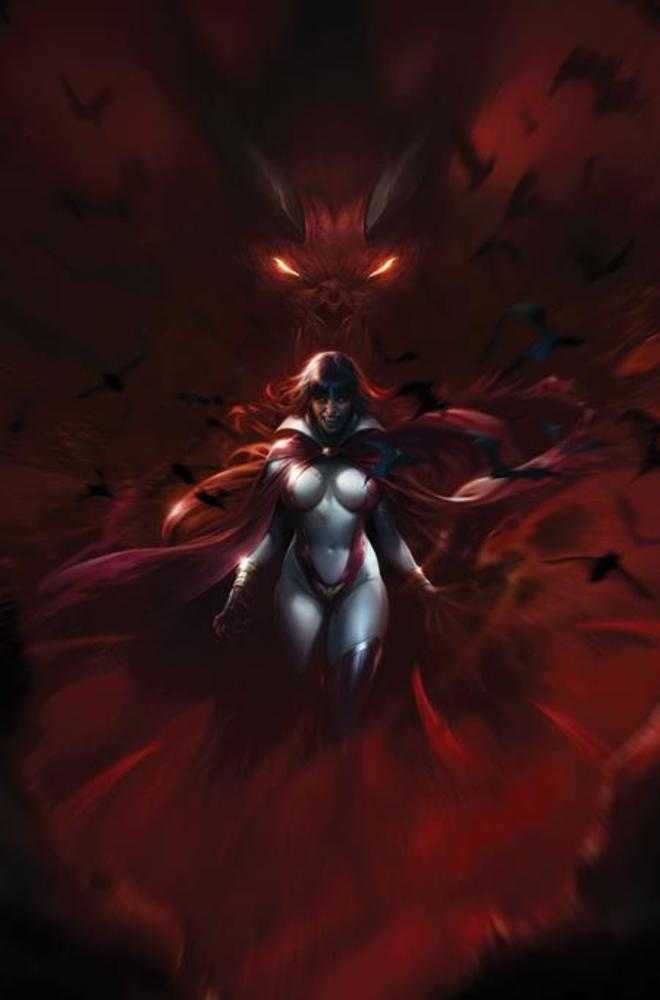 Vampirella Armageddon #6 Cover E Francesco Mattina Metal Full Art Variant