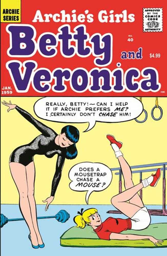 Archie Facsimile #8 Betty And Veronica #40 Cover A Harry Lucey