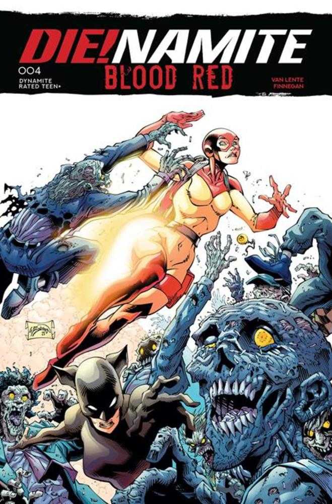 Dienamite Rojo Sangre #4 Portada D Variante Will Robson