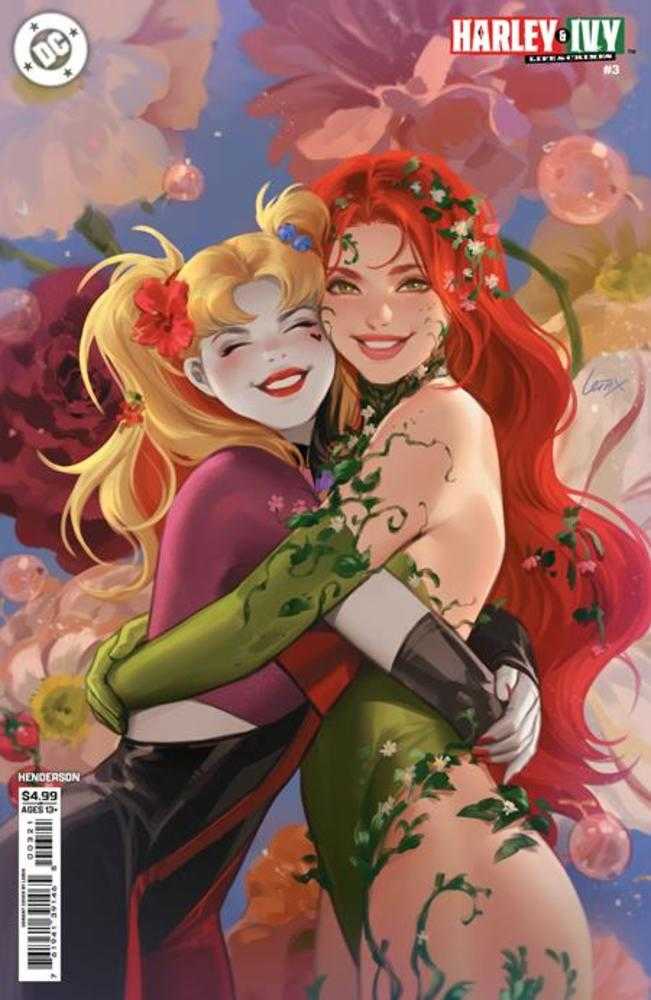 Harley Quinn y Hiedra Venenosa: Vida y Crímenes #3 (de 6) Portada B Lesley Leirix Li Variante en Cartulina