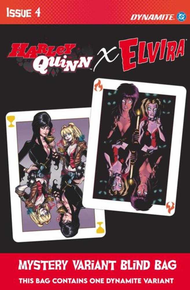 Harley Quinn X Elvira #4 Cover E Blind Bag Variant