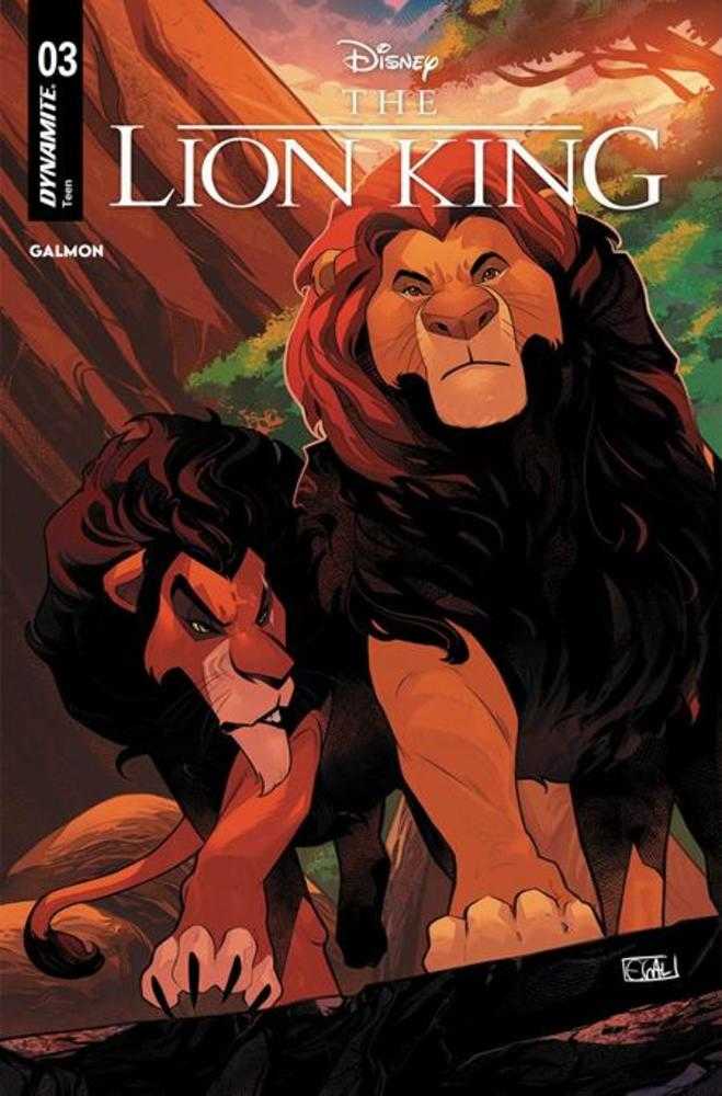 El Rey León n.º 3 Portada A Edwin Galmon