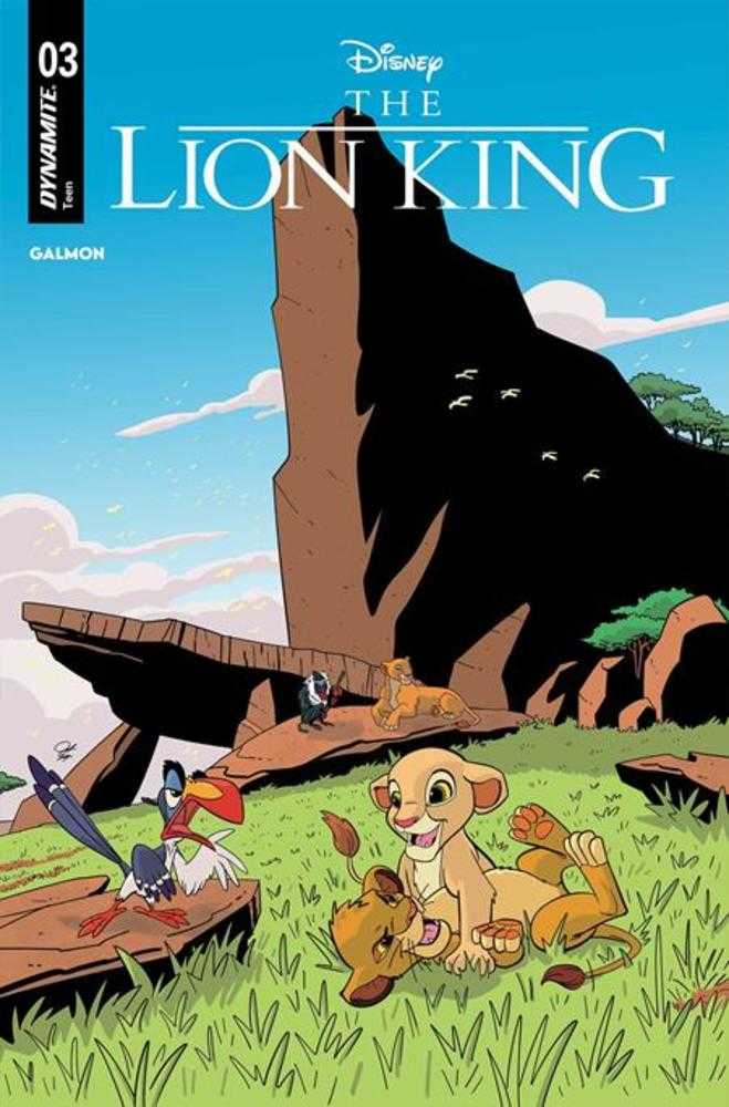 Lion King n.º 3 Portada C Variante de Jacob Edgar