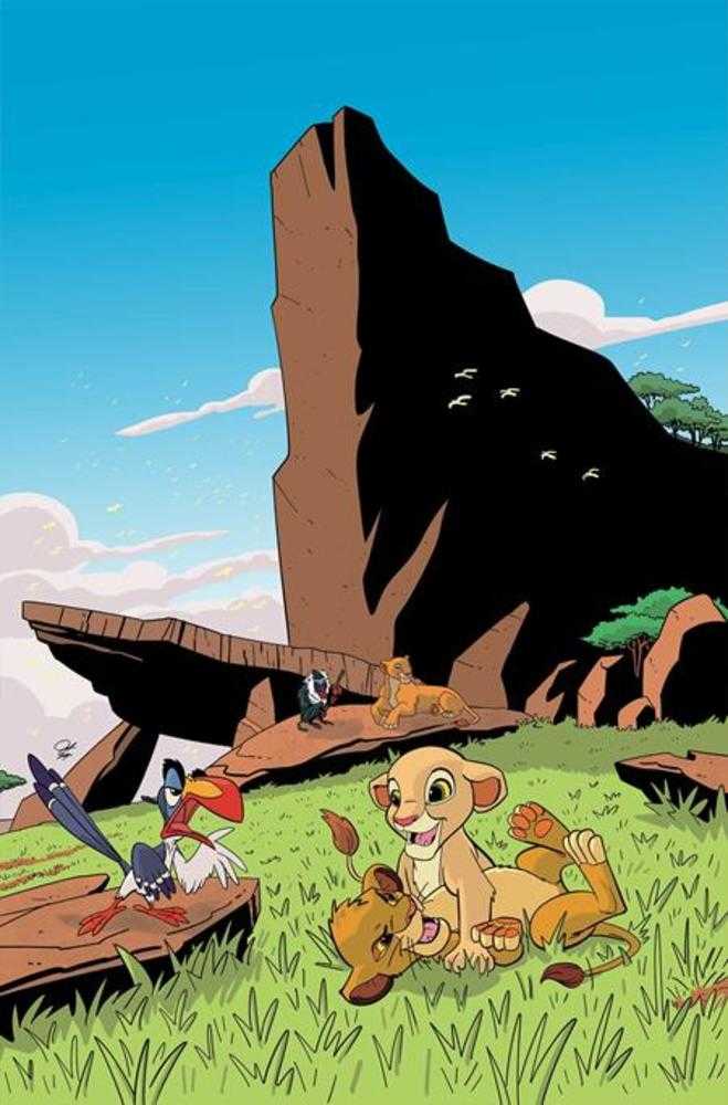 Lion King #3 Portada F 1 en 10 Jacob Edgar Variante de arte completo