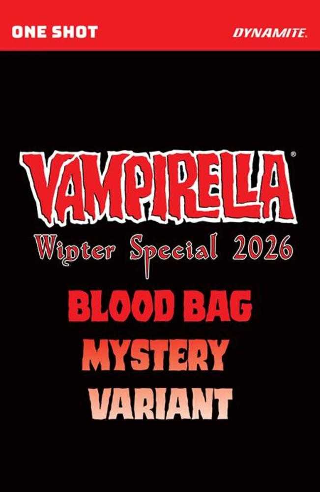 Vampirella Winter Special 2026 #1 (One Shot) Portada E Variante con bolsa sorpresa