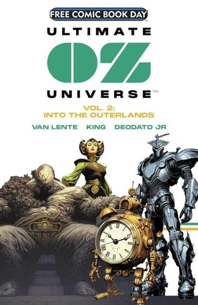 Avance del Día del Cómic Gratis 2026 de Ultimate Oz Universe Into The Outerlands de Awa
