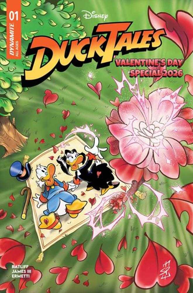 Ducktales Especial de San Valentín 2026 #1 (One Shot) Portada C Variante de Stefano Porcu