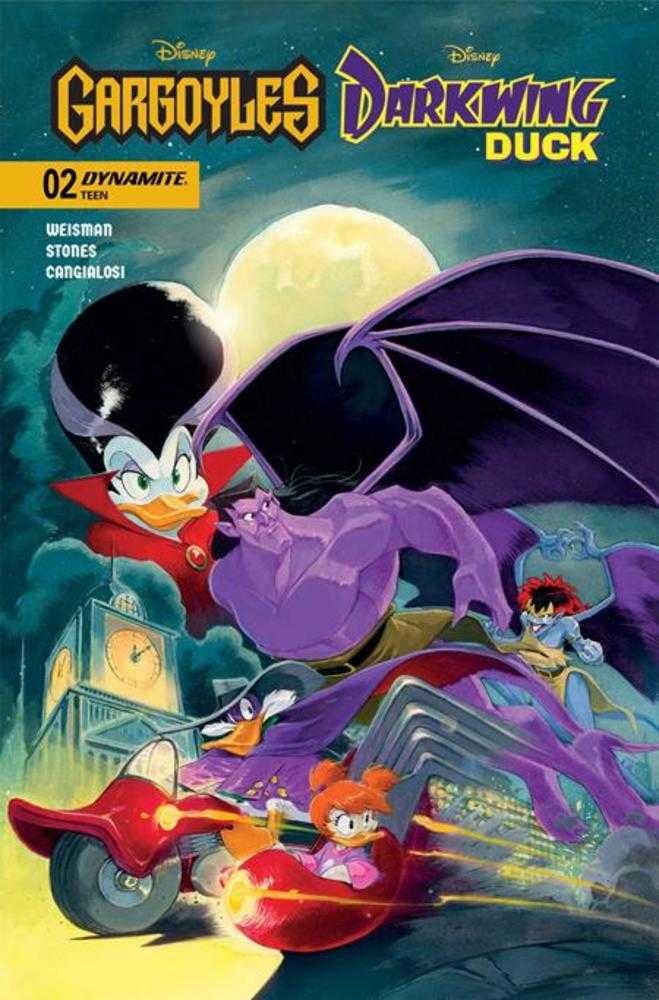 Gargoyles Darkwing Duck #2 Portada B Variante de Ivan Bigarella