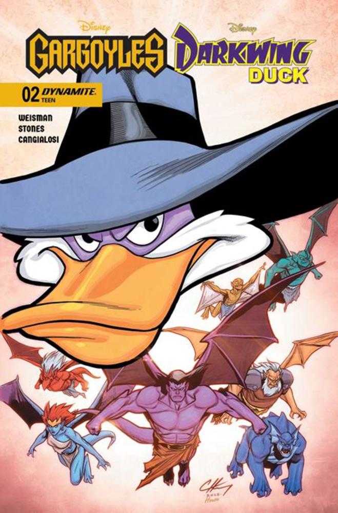 Gargoyles Darkwing Duck #2 Portada C Variante Clayton Henry