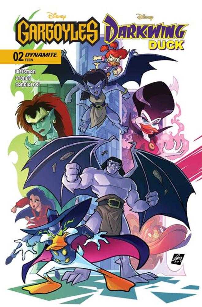 Gargoyles Darkwing Duck #2 Portada D Ciro Cangialosi Variante