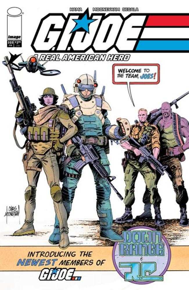 G.I. Joe A Real American Hero #325 Cover E Chris Mooneyham New Joe Variant