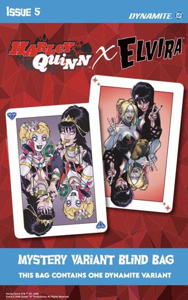 Harley Quinn X Elvira #5 Cover E Blind Bag Variant
