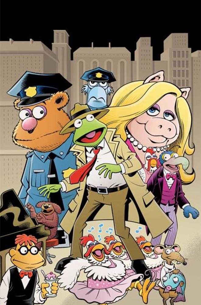 Muppets Noir #1 Cover I 1 in 25 Roger Langridge Full Art Variant