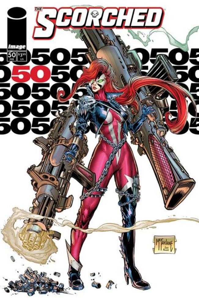 Spawn Scorched #50 Portada A Todd McFarlane