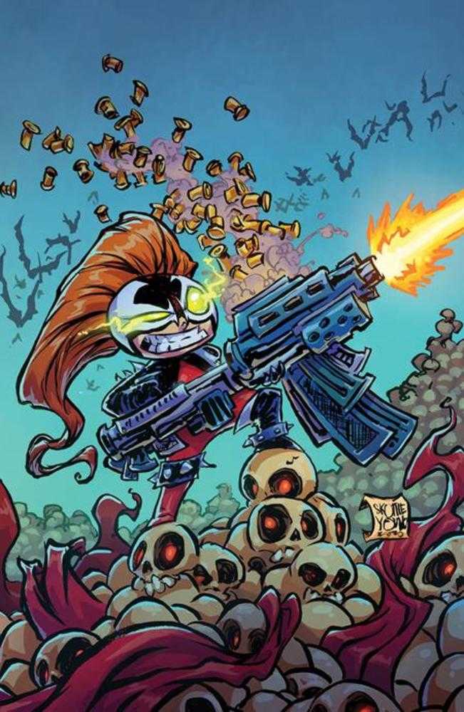 Spawn Scorched #50 Portada C Variante Conectiva de Skottie Young