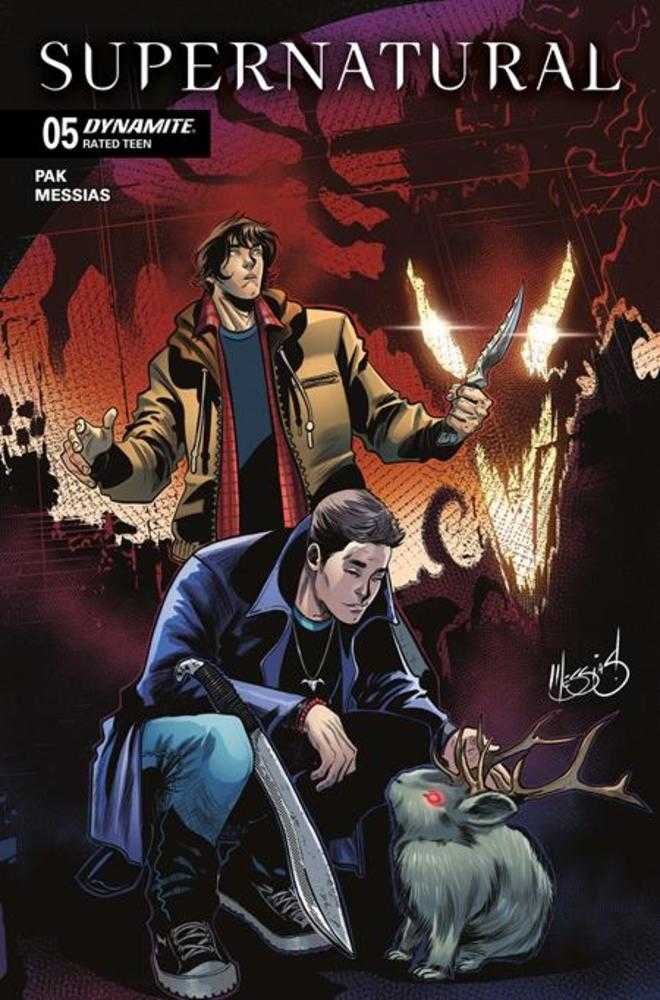 Supernatural #5 Portada B Variante de Eder Messias
