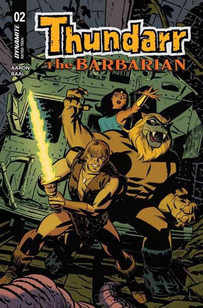 Thundarr El Bárbaro #2 Portada A Michael Cho