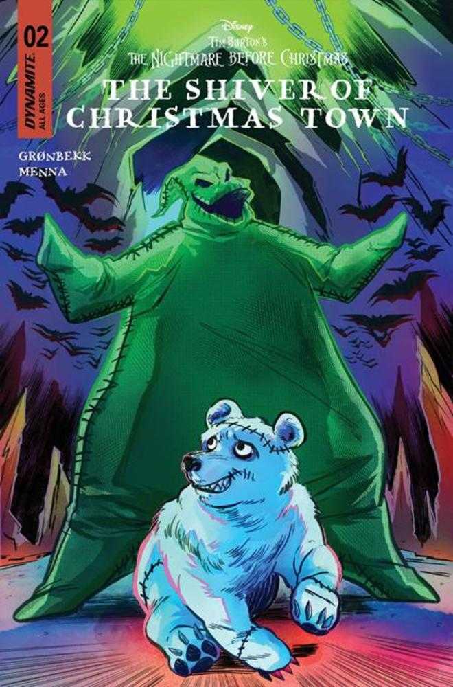 Tim Burtons The Nightmare Before Christmas The Shiver Of Christmas Town #2 Portada B Soo Lee Variant