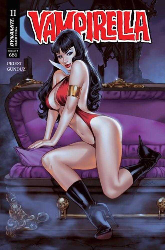 Vampirella #11 Portada D Variante de Elias Chatzoudis