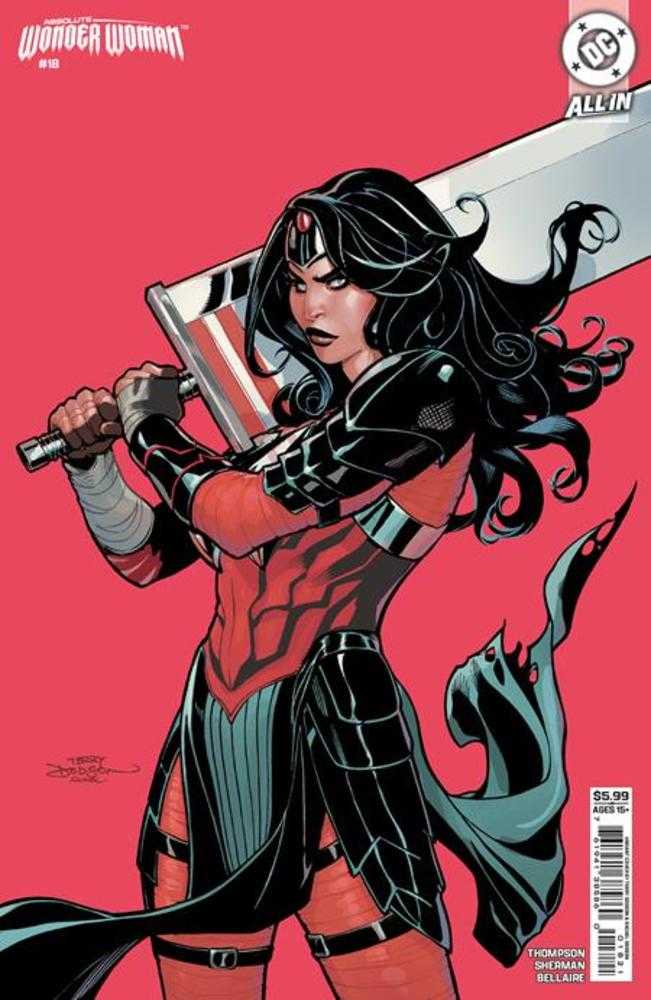 Absolute Wonder Woman #18 Cover B Terry Dodson Card Stock Variant