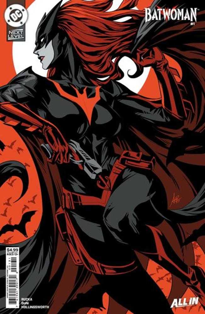 Batwoman #1 Portada C Stanley Artgerm Lau Variante de Cartulina