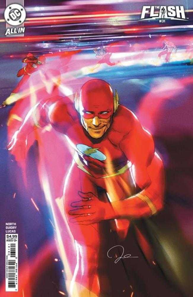 Flash #31 Portada B Varianta de cartulina de Gerald Parel