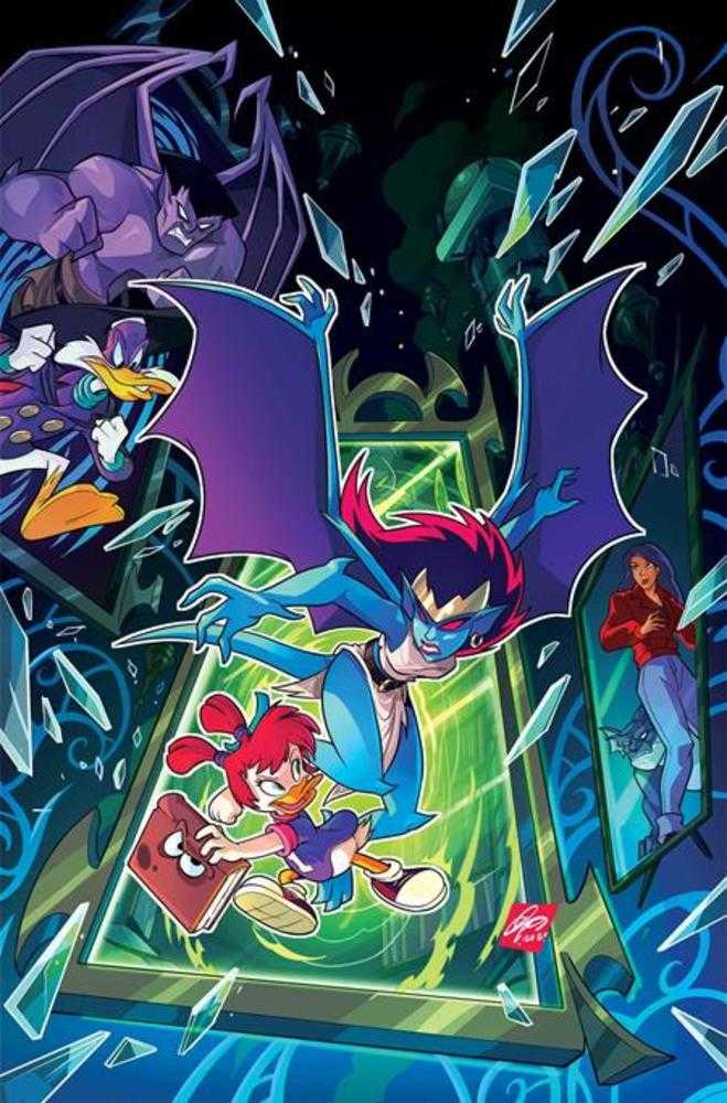 Gargoyles Pato Darkwing #3 Portada G Inc 1:15 Ciro Cangialosi Full Art Variant