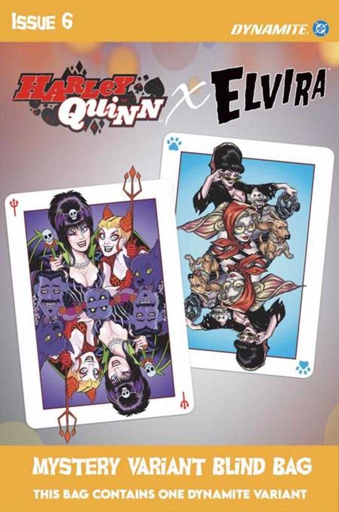 Harley Quinn X Elvira #6 Portada E Edición Limitada Sorpresa