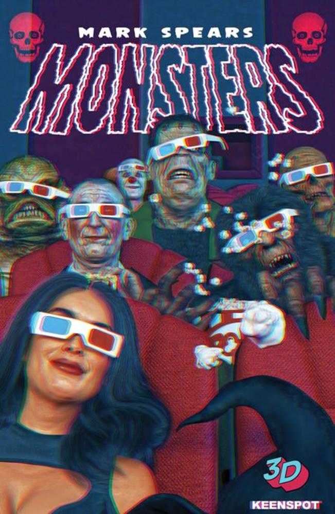 Mark Spears Monsters #9 Cover D Mark Spears Monsters Matinee 3 D Variant