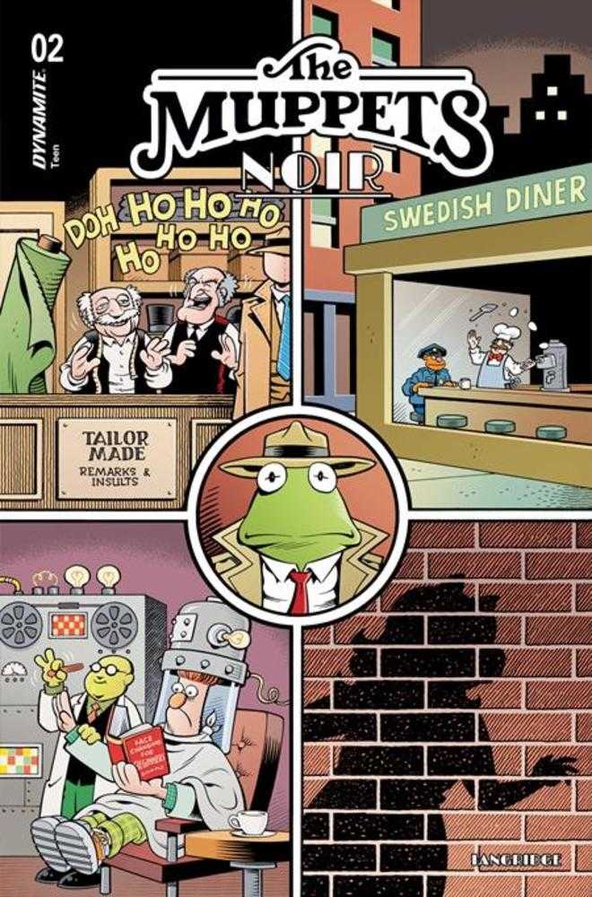 Muppets Noir #2 Portada A Roger Langridge