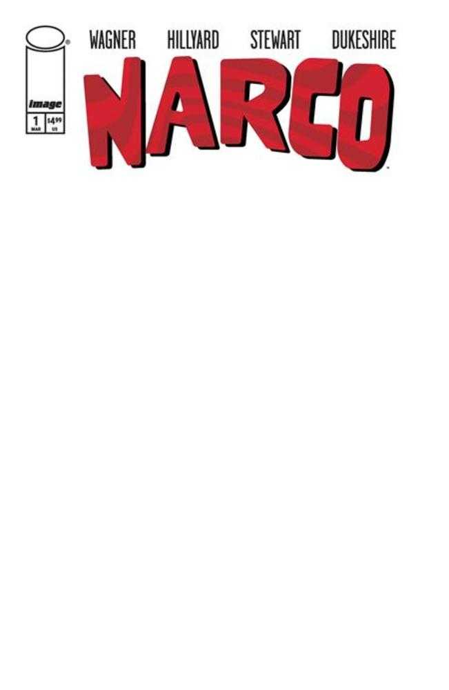 Narco #1 (Of 5) Cover C Blank Sketch Variant
