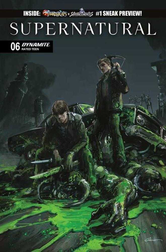 Supernatural n.º 6, portada A de Clayton Crain