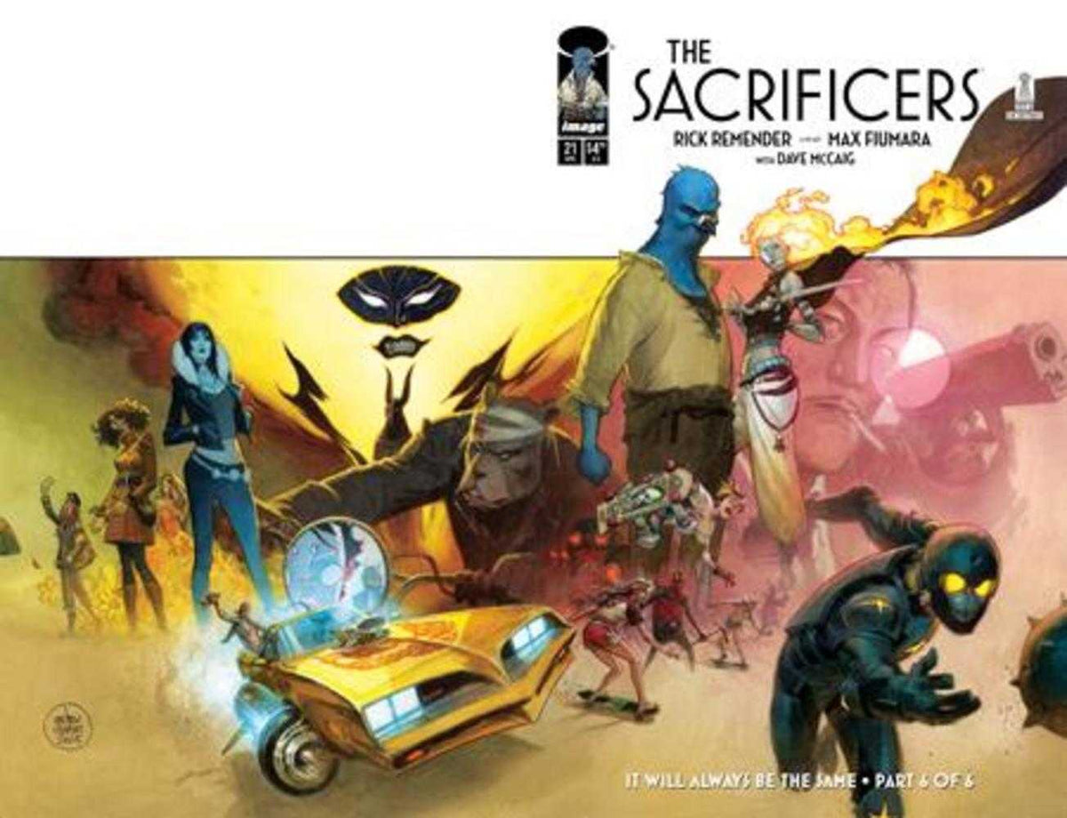 Sacrificers #21 Portada C Andrew Robinson Variante Envolvente