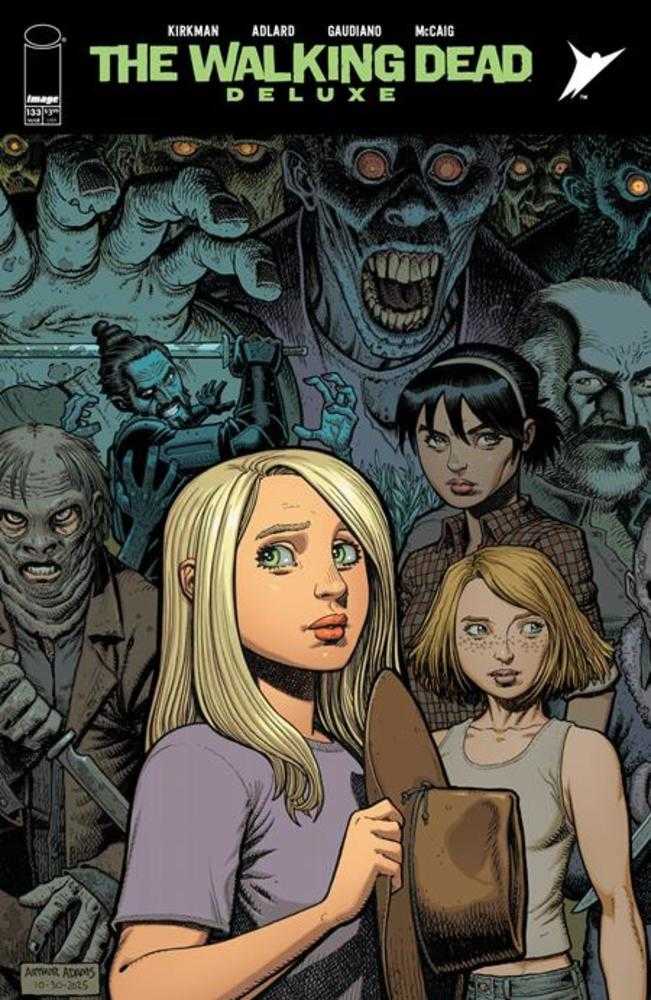 Walking Dead Deluxe #133 Portada D Variante de Arthur Adams y Dave Mccaig (Adulto)