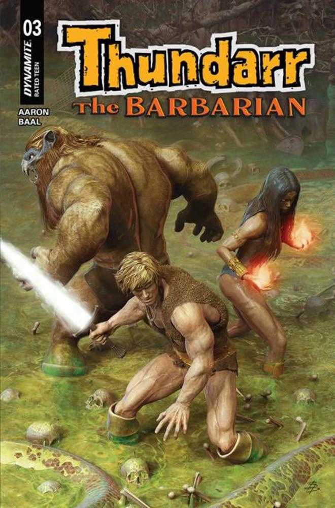 Thundarr El Bárbaro #3 Portada C Variante de Bjorn Barends