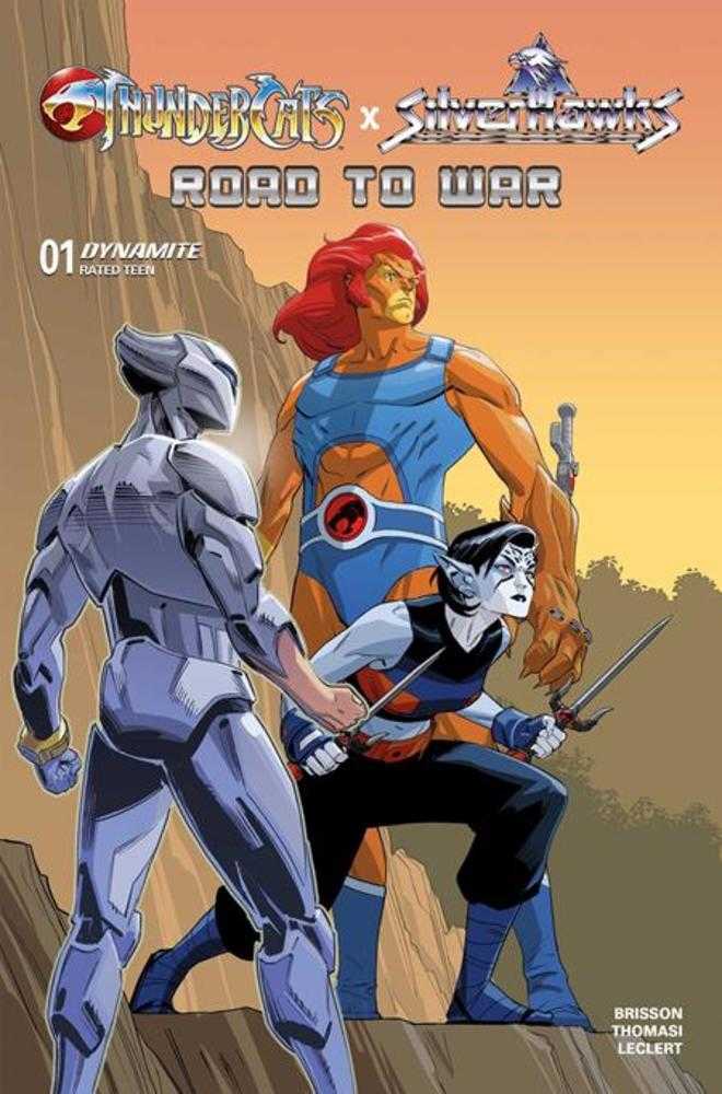 Thundercats X Silverhawks Road To War (One Shot) Portada C Variante de Fabio Failla