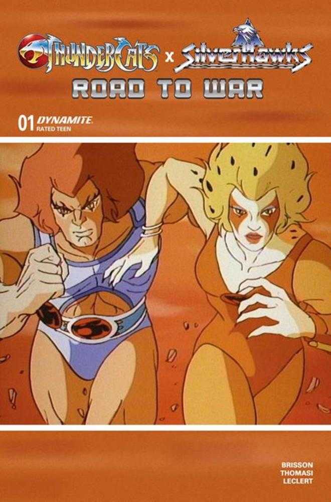 Thundercats X Silverhawks Road To War (One Shot) Portada E Variante de Arte de Animación