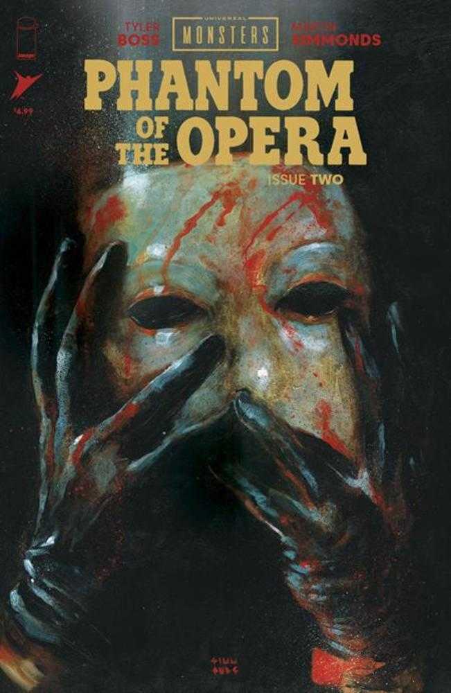 Universal Monsters El fantasma de la ópera n.º 2 (de 4) Portada A Martin Simmonds