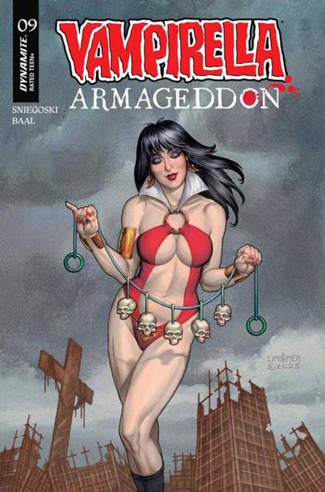Vampirella Armageddon #9 Portada C Variante de Joseph Michael Linsner