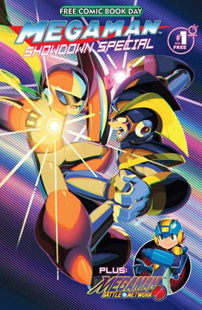 Día del Cómic Gratuito 2026 Especial Enfrentamiento Mega Man #1