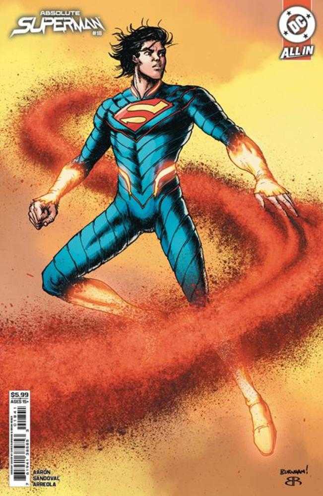 Superman Absoluto #18 Portada D Chris Burnham Variant de Cartulina