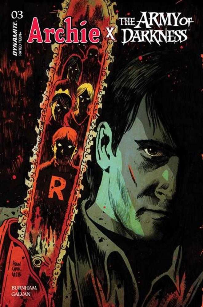 Archie X Army Of Darkness #3 Portada A Variante de Francesco Francavilla