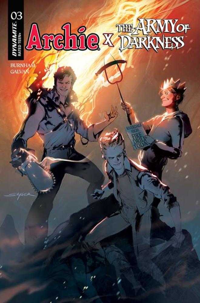 Archie X Army Of Darkness #3 Portada E Variante Stuart Sayger