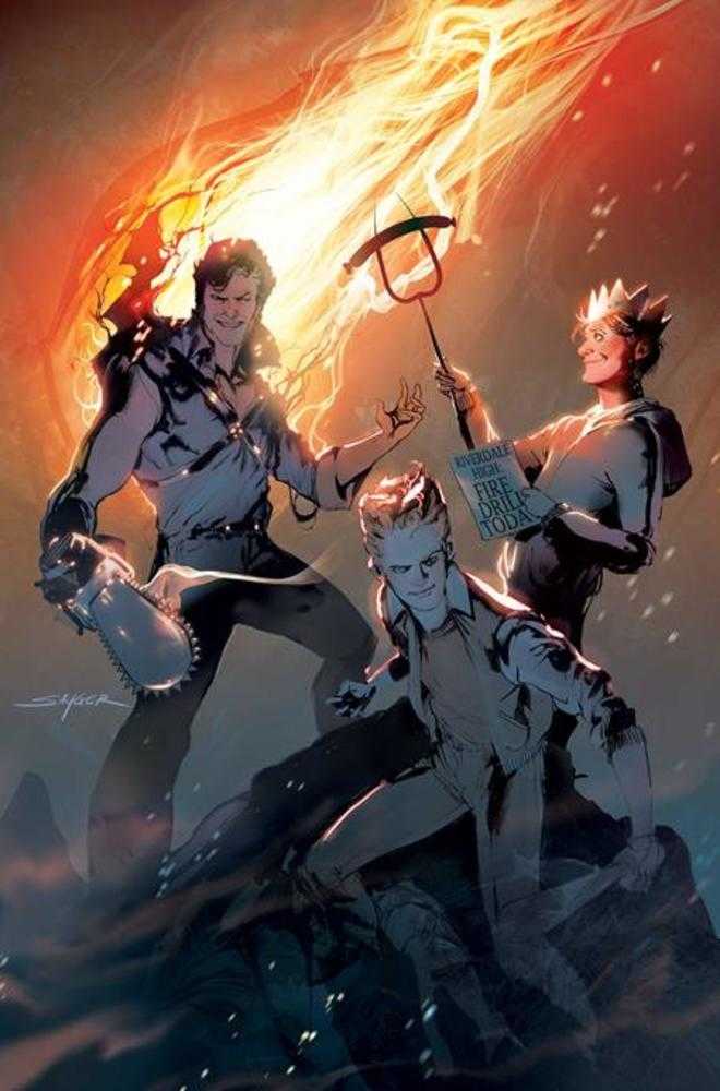 Archie X Army Of Darkness #3 Cover F 1 in 10 Stuart Sayger Full Art Variant