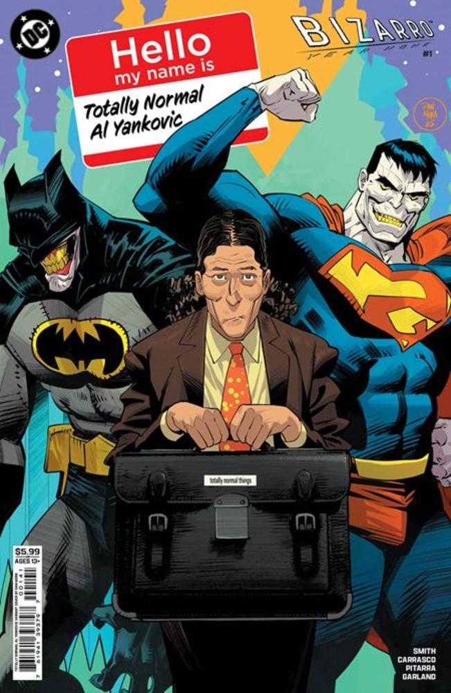 Bizarro Año Cero #1 (De 4) Portada D Dan Mora Totalmente Normal Al Yankovic Cameo Cartulina Variante