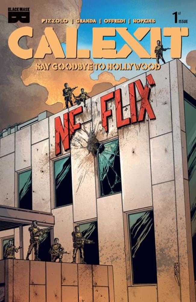 Calexit Say Goodbye To Hollywood #1 (Of 3) Cover C Inc 1:3 C Granda Hollywood Variant (Mature)