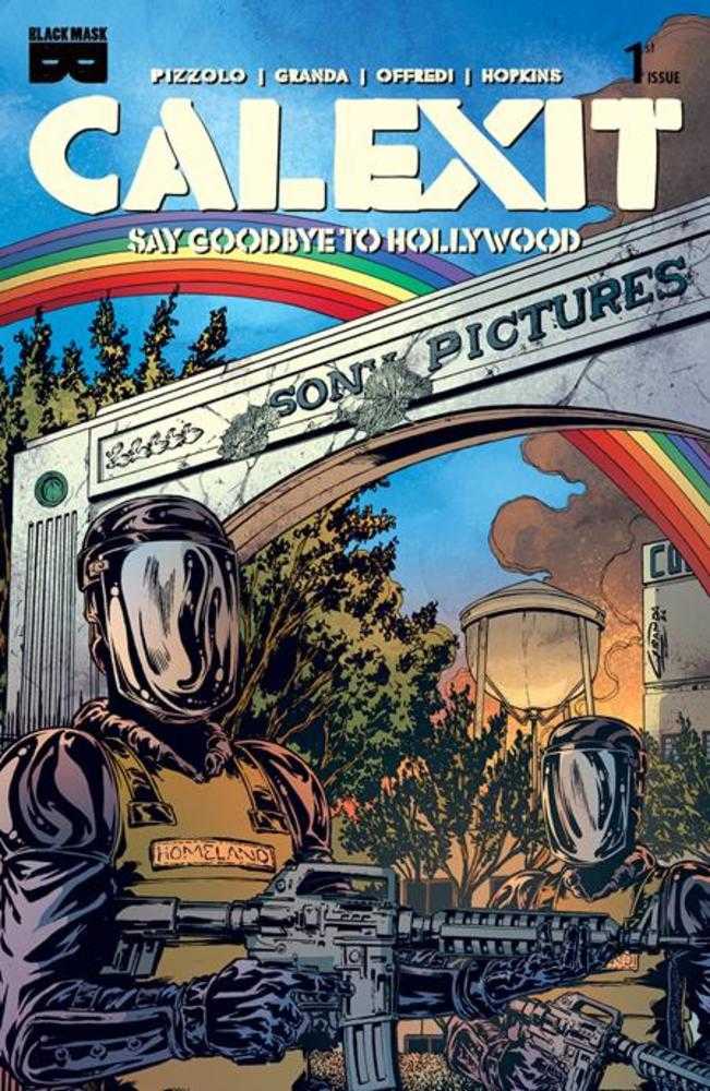 Calexit Say Goodbye To Hollywood #1 (Of 3) Cover E 1 in 10 C Granda Culver Variant (Mature)