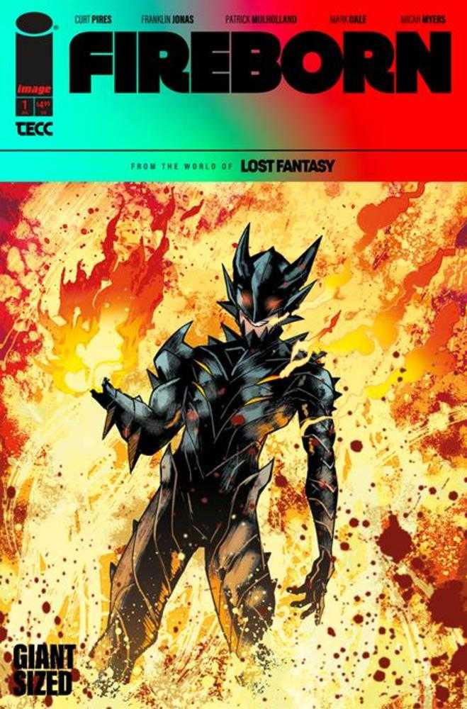 Fireborn #1 Portada A Patrick Mulholland