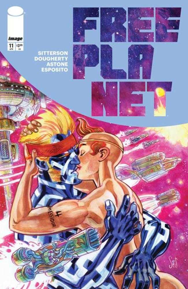 Free Planet #11 Portada A Jed Dougherty