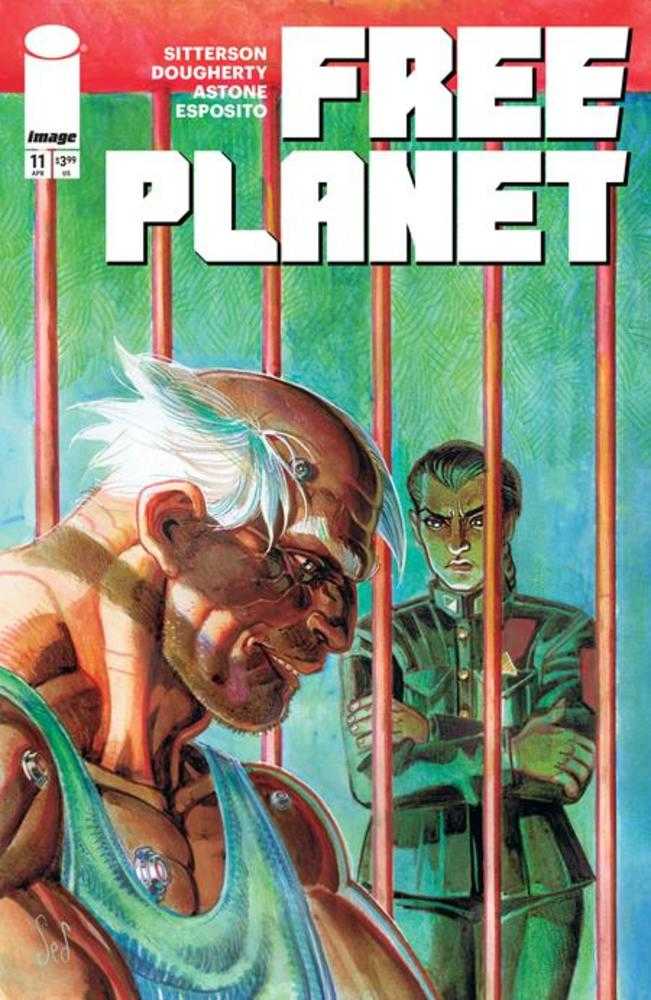 Free Planet #11 Portada B Variante Jed Dougherty